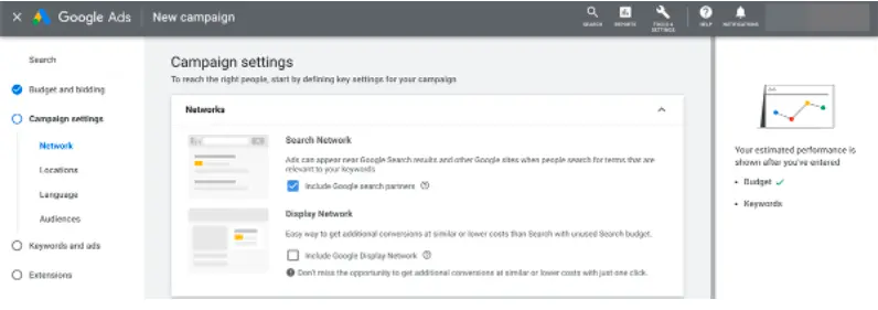 إعلانات بحث Google يمكنك إلغاء الاشتراك في شبكة Google الإعلانية أو شركاء Google

